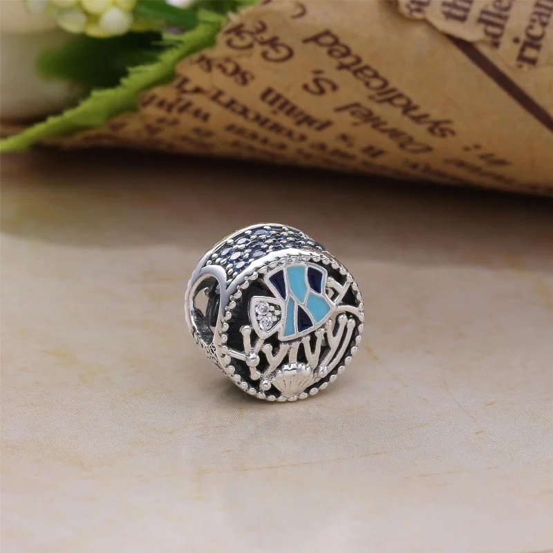 (imagem para) Charm berloques PANDORA Fundo do Mar - 792075ENMX - Visualizar 2