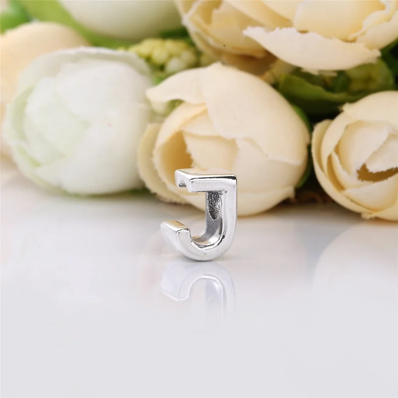 (imagem para) Charm berloques PANDORA Letra J - 797464 - Visualizar 2