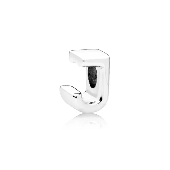 (imagem para) Charm berloques PANDORA Letra J - 797464