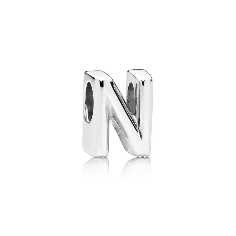 (imagem para) Charm berloques PANDORA Letra N - 797468