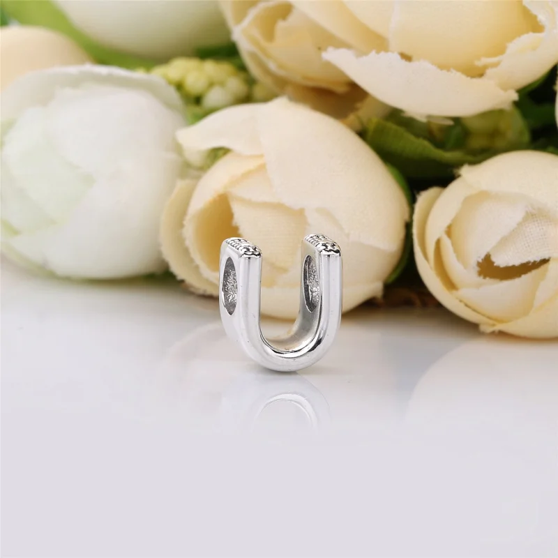 (imagem para) Charm berloques PANDORA Letra U - 797475 - Visualizar 2