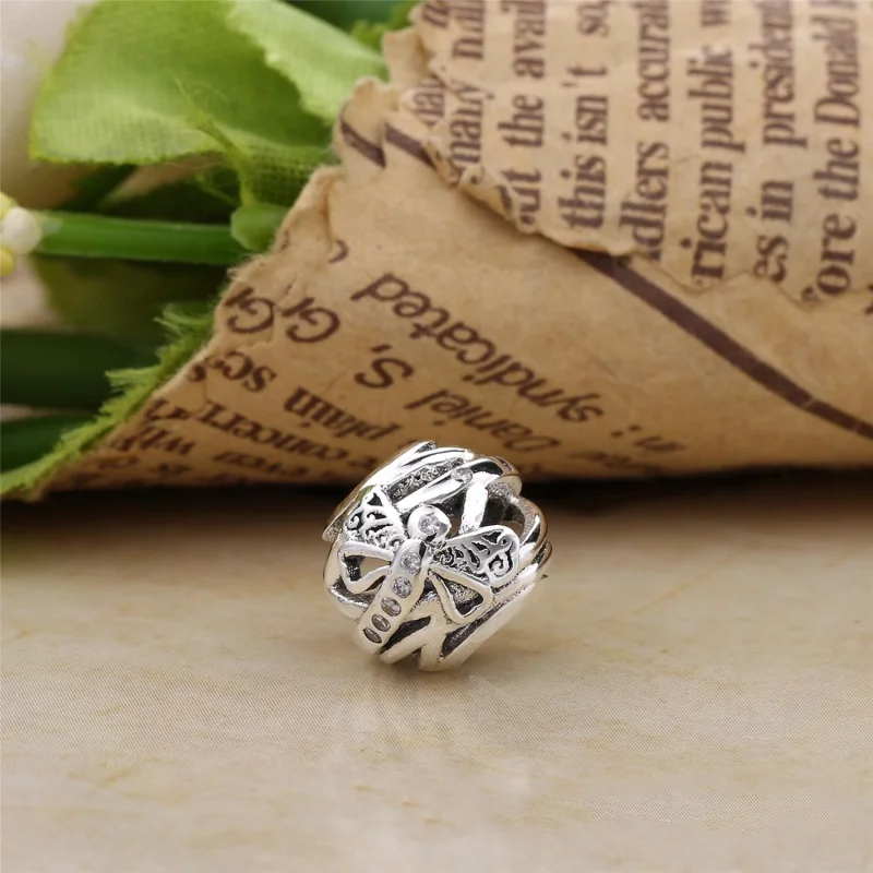 (imagem para) Charm berloques PANDORA Libélula - 797025CZ - Visualizar 4