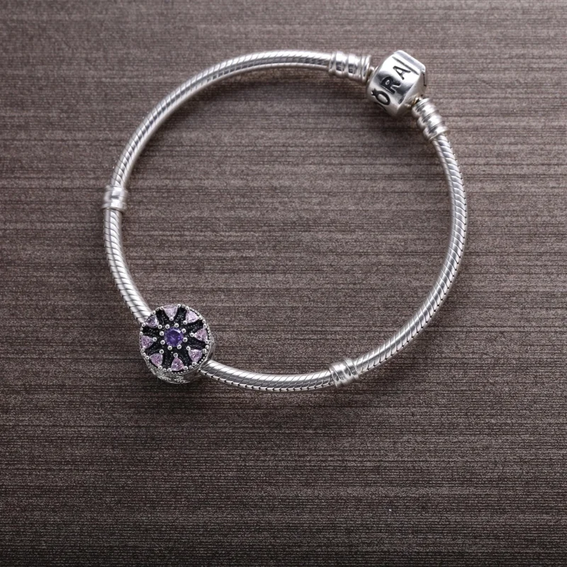 (imagem para) Charm berloques PANDORA Medalhão Brilhante - Visualizar 3