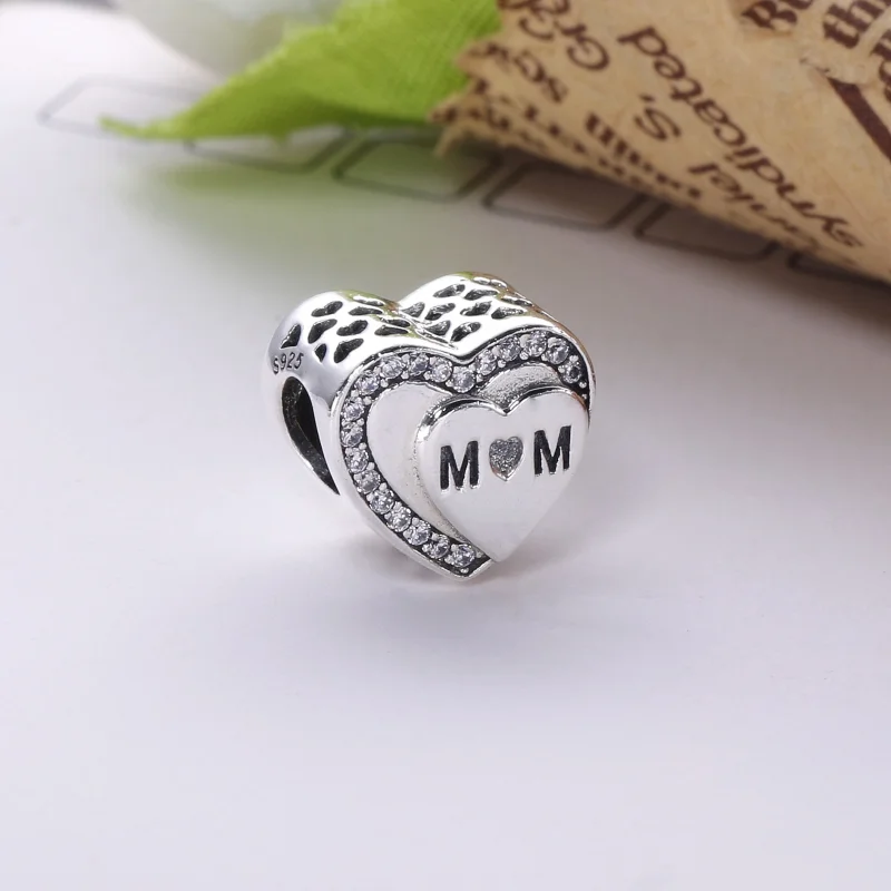 (imagem para) Charm berloques PANDORA Melhor Mãe do Mundo - 792070CZ - Visualizar 3