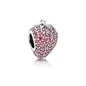 (imagem para) Charm berloques PANDORA Morango Silvestre - 791899CZR