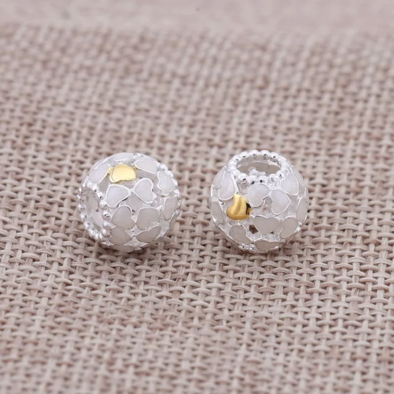 (imagem para) Charm berloques PANDORA Multi Corações Cintilantes - Visualizar 2