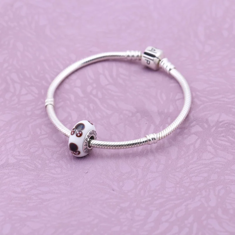 (imagem para) Charm berloques PANDORA Murano Minnie - 791634 - Visualizar 2