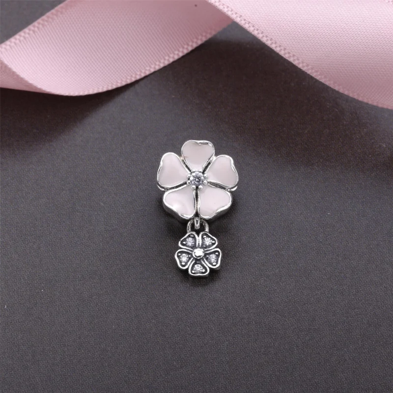 (imagem para) Charm berloques PANDORA Poesia das Flores - 791827EN40 - Visualizar 2