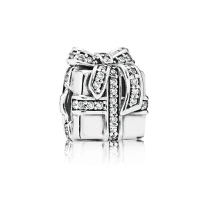 (imagem para) Charm berloques PANDORA Presente Brilhante - 791400CZ