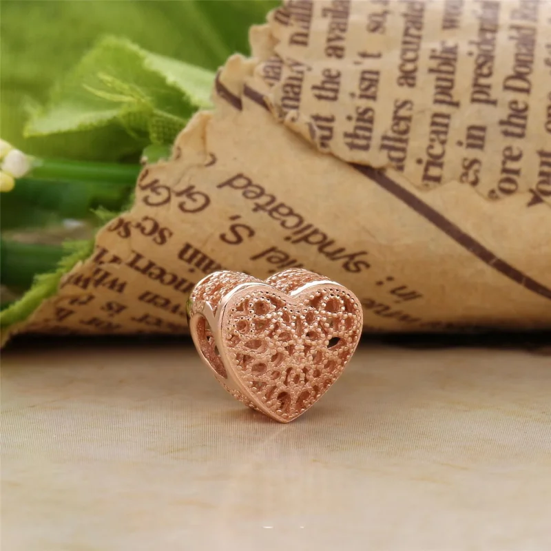 (imagem para) Charm berloques PANDORA Rose™ Romance - 781811 - Visualizar 2