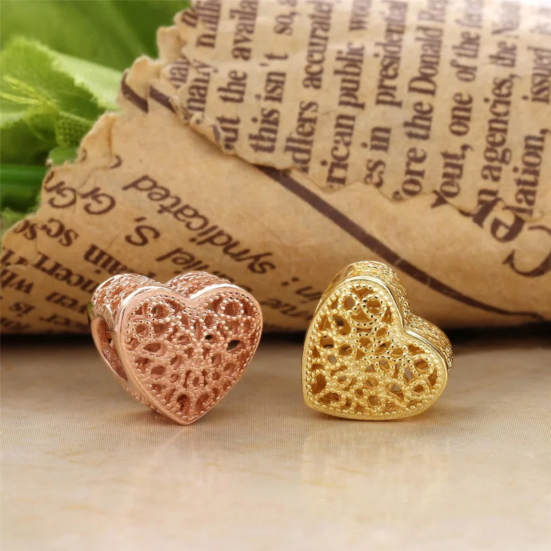 (imagem para) Charm berloques PANDORA Rose™ Romance - 781811 - Visualizar 3