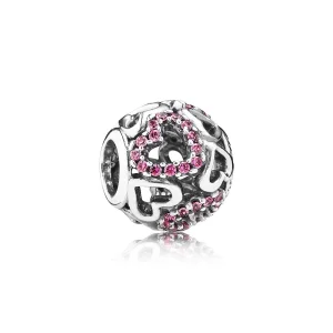 (imagem para) Charm berloques PANDORA Vazado Grande Amor - 791424CZS
