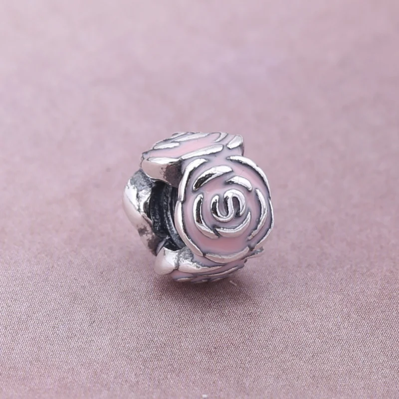 (imagem para) Charm Clipe PANDORA de Prata Esmaltado Jardim de Rosas - 791291EN40 - Visualizar 4