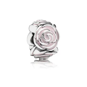 (imagem para) Charm Clipe PANDORA de Prata Esmaltado Jardim de Rosas - 791291EN40