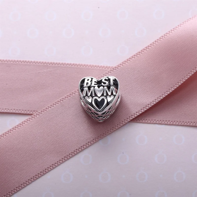 (imagem para) Charm PANDORA "A Melhor Mãe" - 791882 - Visualizar 2