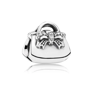 (imagem para) Charm PANDORA Bolsa Laço Brilhante - 791534CZ