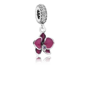 (imagem para) Charm PANDORA Brilhante Flor Orquidea - 791554EN69