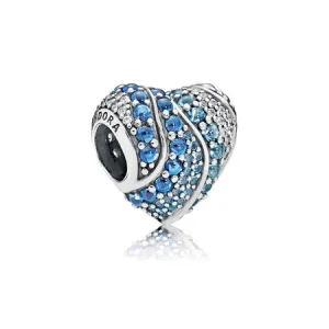 (imagem para) Charm PANDORA Coração das Águas - 797015NABMX
