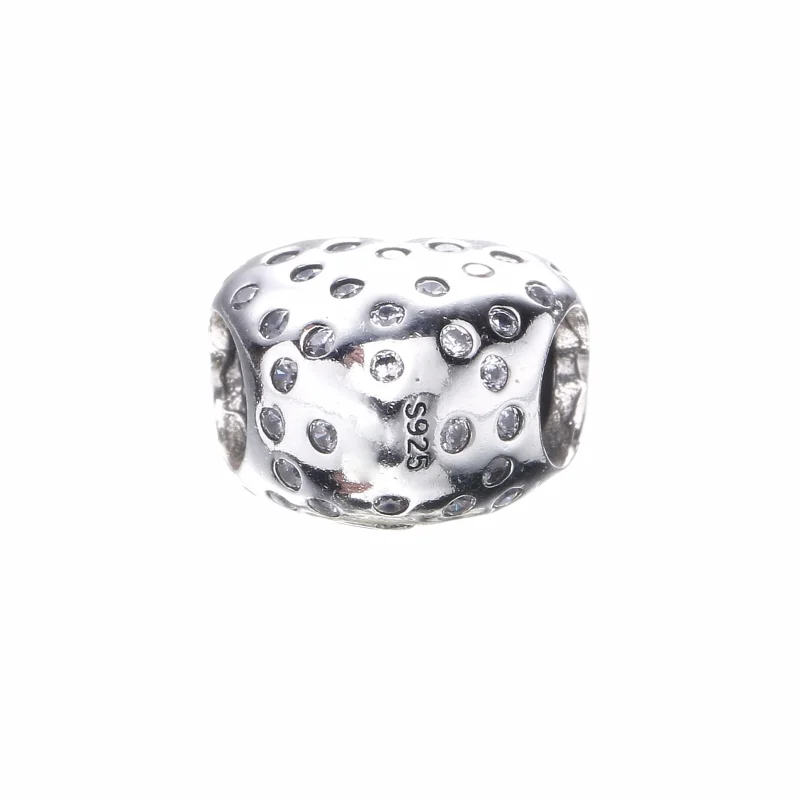 (imagem para) Charm PANDORA de Prata Coração Brilhante - 791241CZ - Visualizar 2