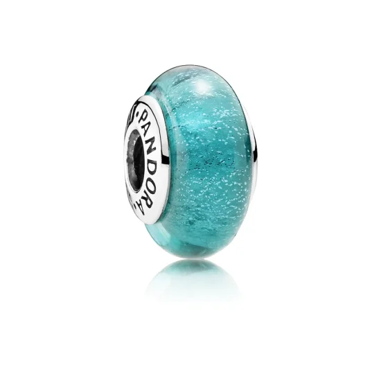 (imagem para) Charm Pandora de prata Disney, Assinatura de Jasmine