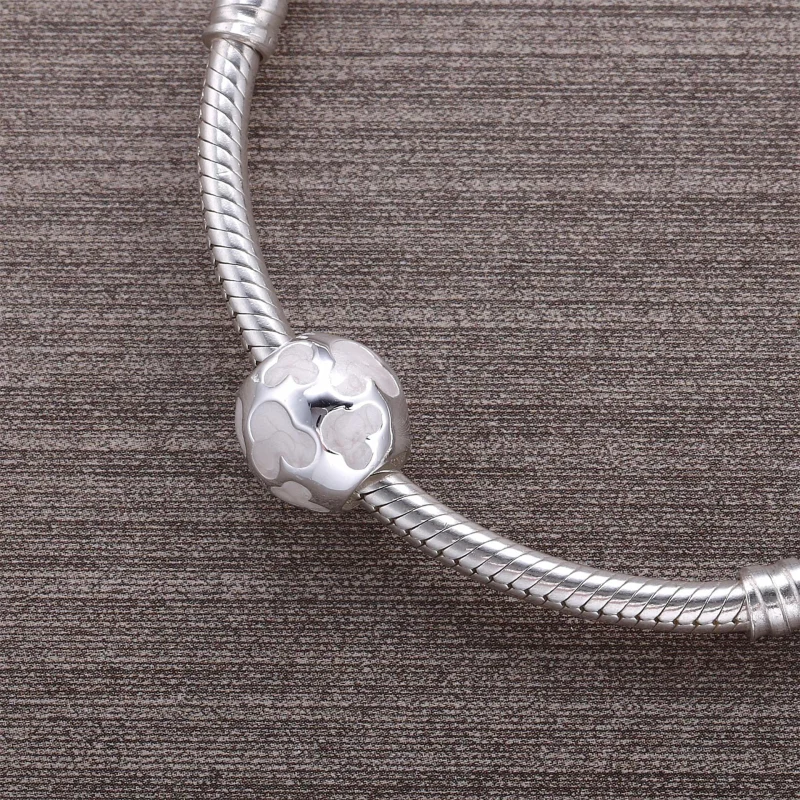 (imagem para) Charm Pandora de prata Disney, Ícone De Mãe De Pérola Mickey Mouse - Visualizar 4
