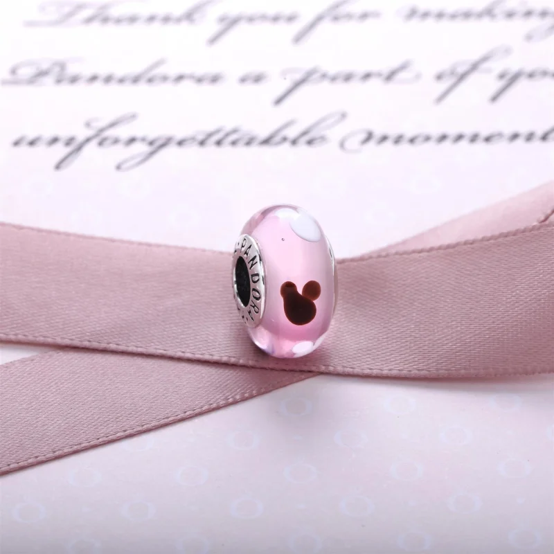 (imagem para) Charm Pandora de prata Disney, Ícone de Mickey Mouse - Visualizar 3