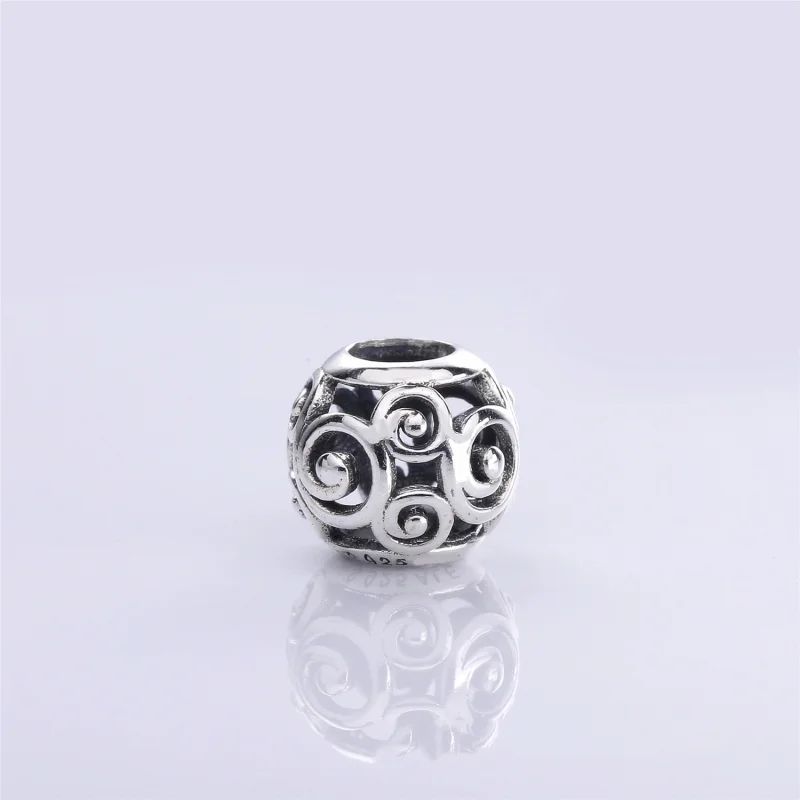 (imagem para) Charm Pandora de prata Disney, Mickey Mouse "Mickey Swirls" - Visualizar 3