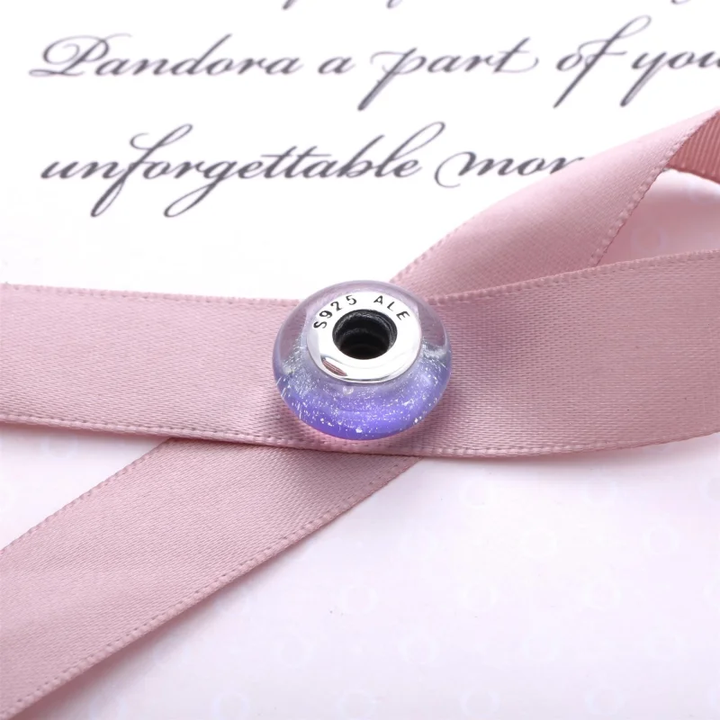 (imagem para) Charm Pandora de prata Disney, Princesa Glow - Visualizar 2