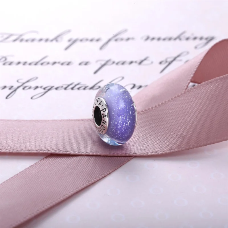 (imagem para) Charm Pandora de prata Disney, Princesa Glow - Visualizar 3