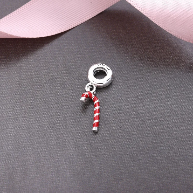 (imagem para) Charm PANDORA de Prata e Esmalte Doce de Natal - 791193EN09 - Visualizar 3
