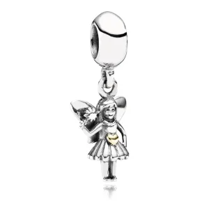 (imagem para) Charm PANDORA de Prata e Ouro Fada - 791032