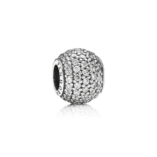 (imagem para) Charm PANDORA de Prata e Pavê de Zircônias - 791051CZ
