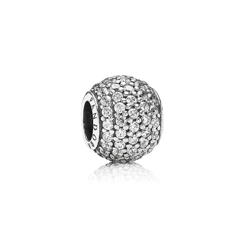 (imagem para) Charm PANDORA de Prata e Pavê de Zircônias - 791051CZ