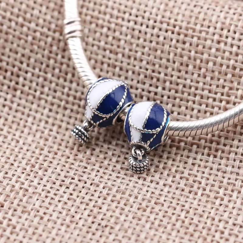 (imagem para) Charm PANDORA de Prata Esmaltado Balão de Ar - 791145ENMX - Visualizar 2