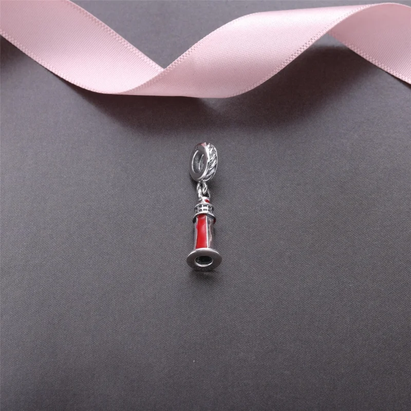 (imagem para) Charm PANDORA de Prata Esmaltado Farol - 791137EN42 - Visualizar 2