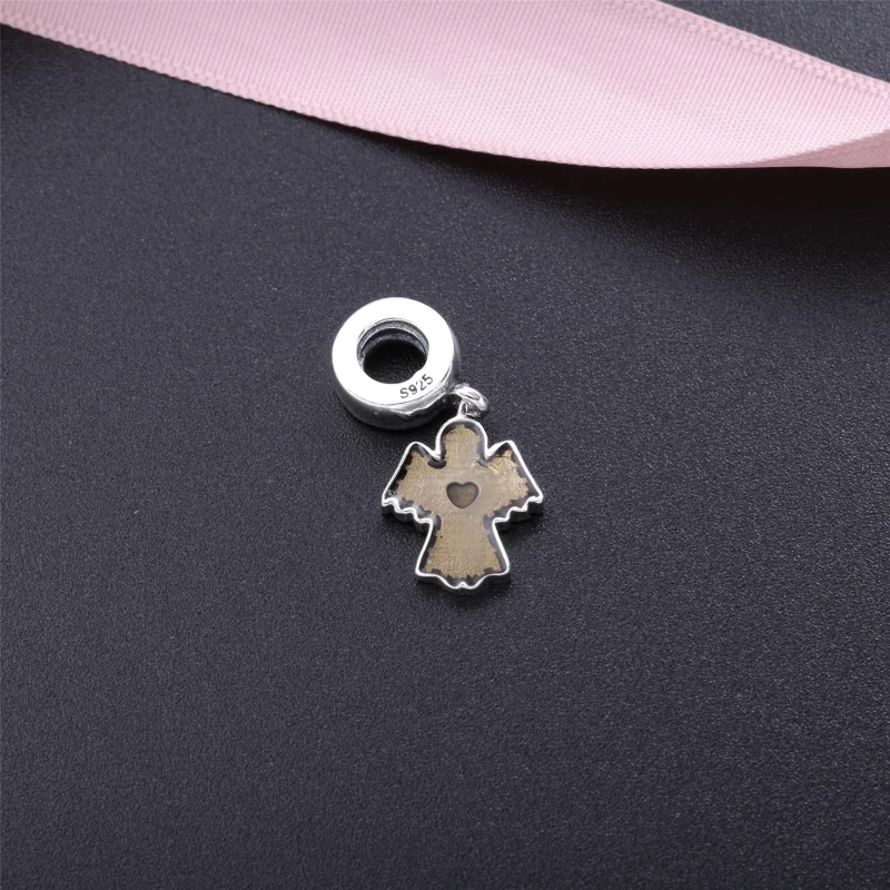 (imagem para) Charm PANDORA de Prata Esmaltado Pendente Ginger Bread - 790997EN29 - Visualizar 2