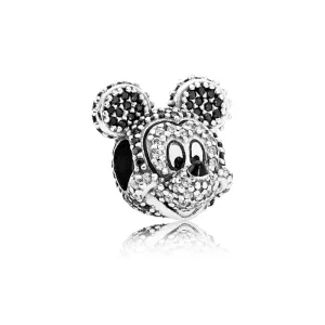 (imagem para) Charm Pandora de prata Mickey [Edição Limitada]