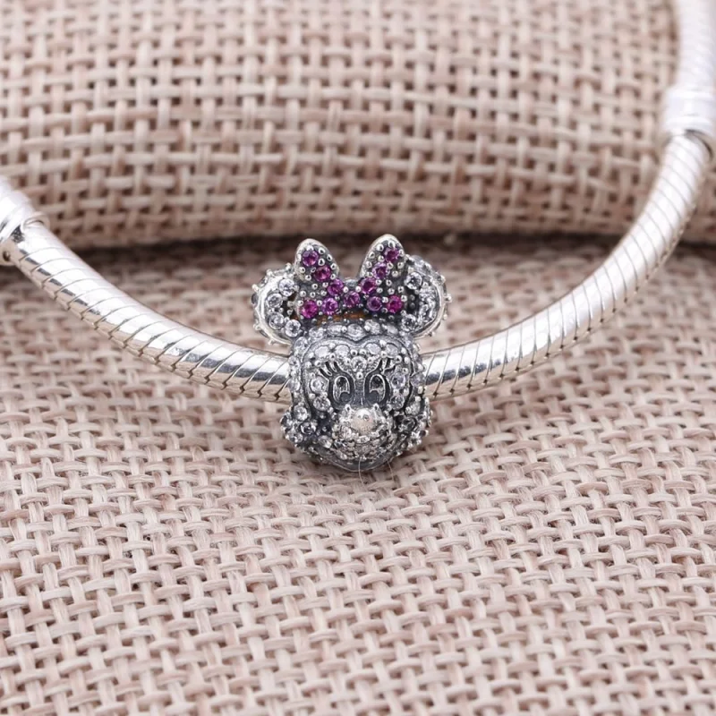 (imagem para) Charm Pandora de prata Minnie [Edição Limitada] - Visualizar 2
