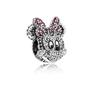 (imagem para) Charm Pandora de prata Minnie [Edição Limitada]