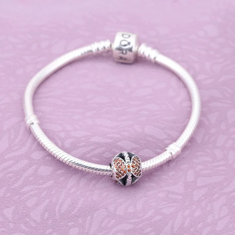 (imagem para) Charm Pandora de prata Minnie Mouse "Arco Brilhante Minnie" - Visualizar 2