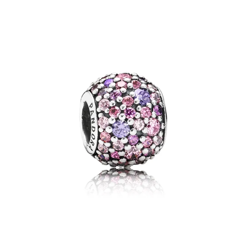 (imagem para) Charm PANDORA de Prata Pavê Mix de Cores - 791261ACZMX