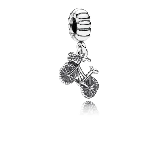 (imagem para) Charm PANDORA de Prata Pendente Bicicleta - 791266