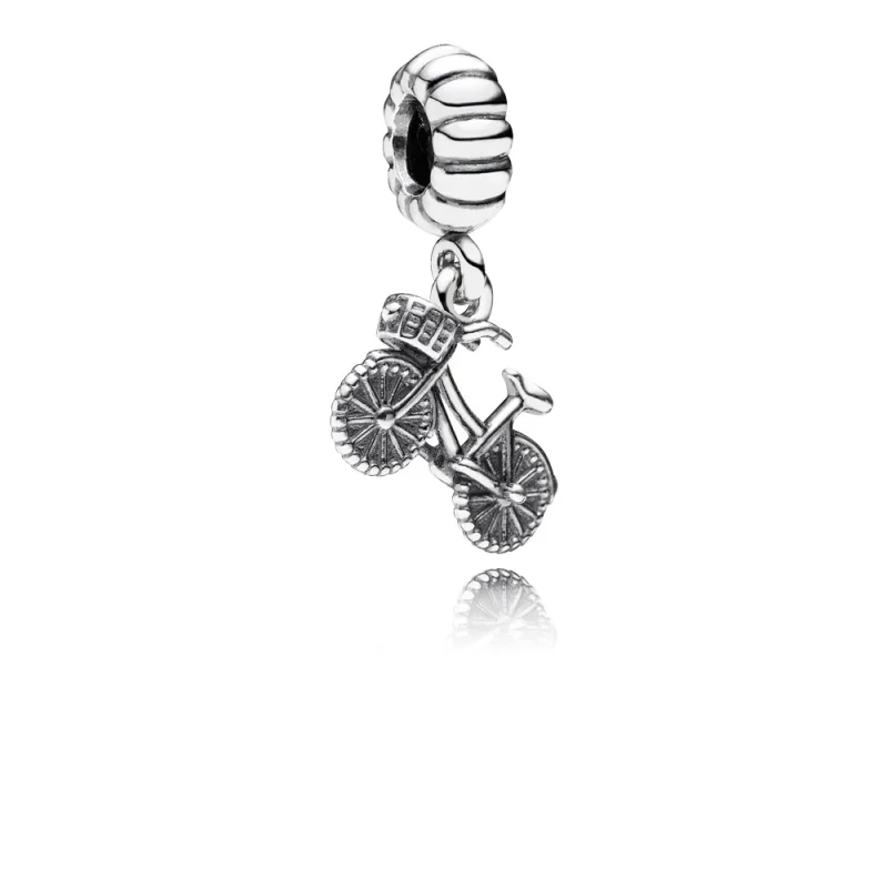(imagem para) Charm PANDORA de Prata Pendente Bicicleta - 791266