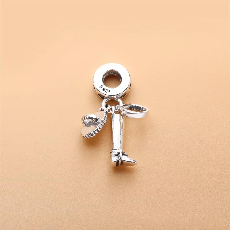 (imagem para) Charm PANDORA de Prata Pendente Country - 791265 - Visualizar 2