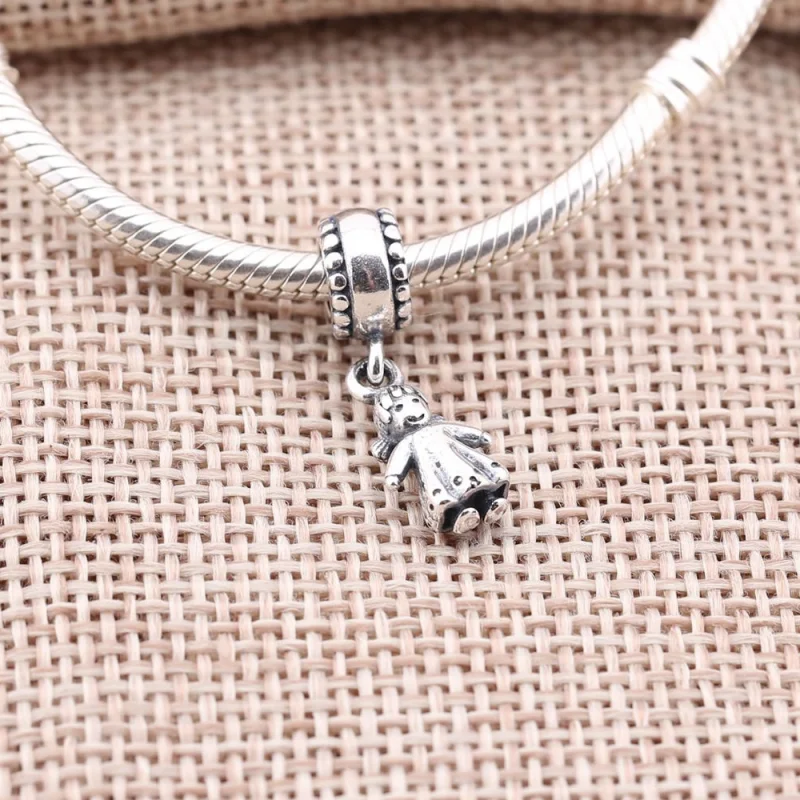 (imagem para) Charm PANDORA de Prata Pendente Menininha - 790860 - Visualizar 2