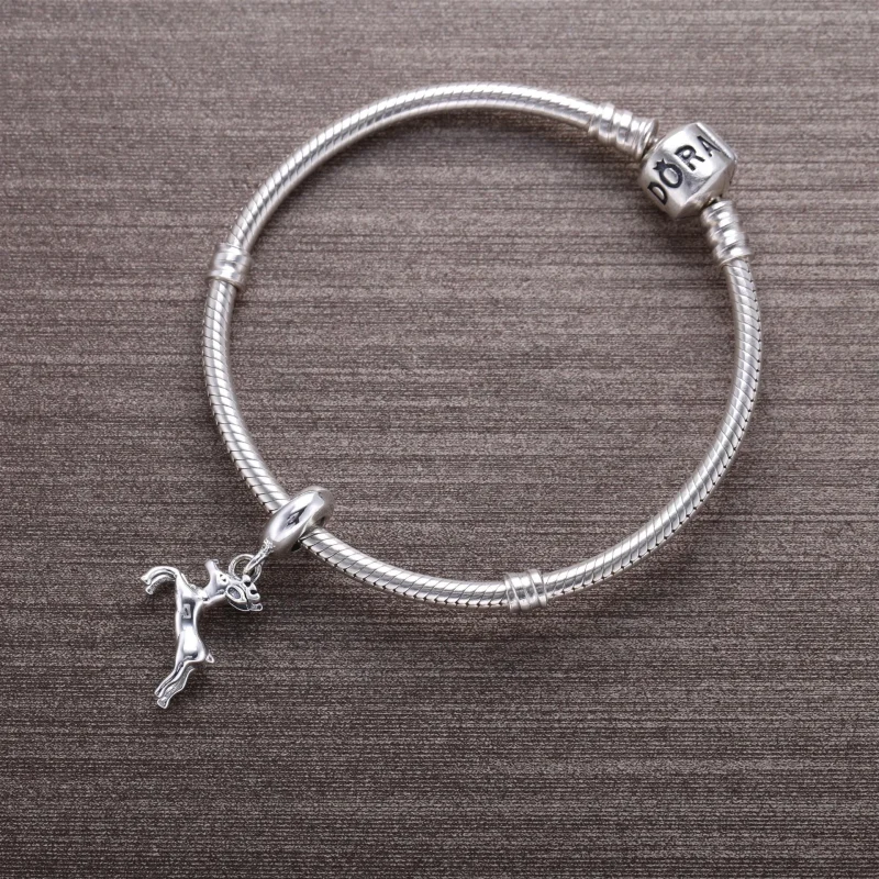 (imagem para) Charm PANDORA de Prata Pendente Rena - 791194 - Visualizar 3