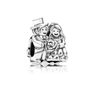 (imagem para) Charm PANDORA de Prata Recém Casados - 791116