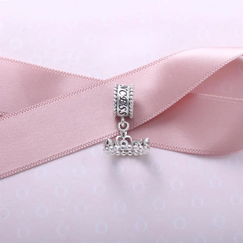 (imagem para) Charm PANDORA de Prata Tiara de Princesa - 791117CZ - Visualizar 4