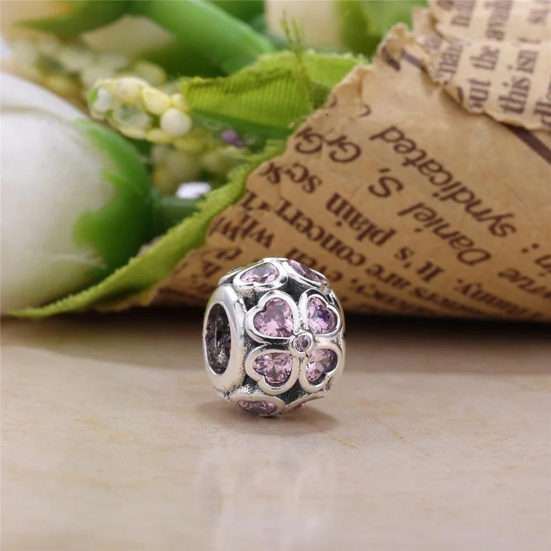 (imagem para) Charm PANDORA de Prata Trevo da Sorte - 791496CZN - Visualizar 5