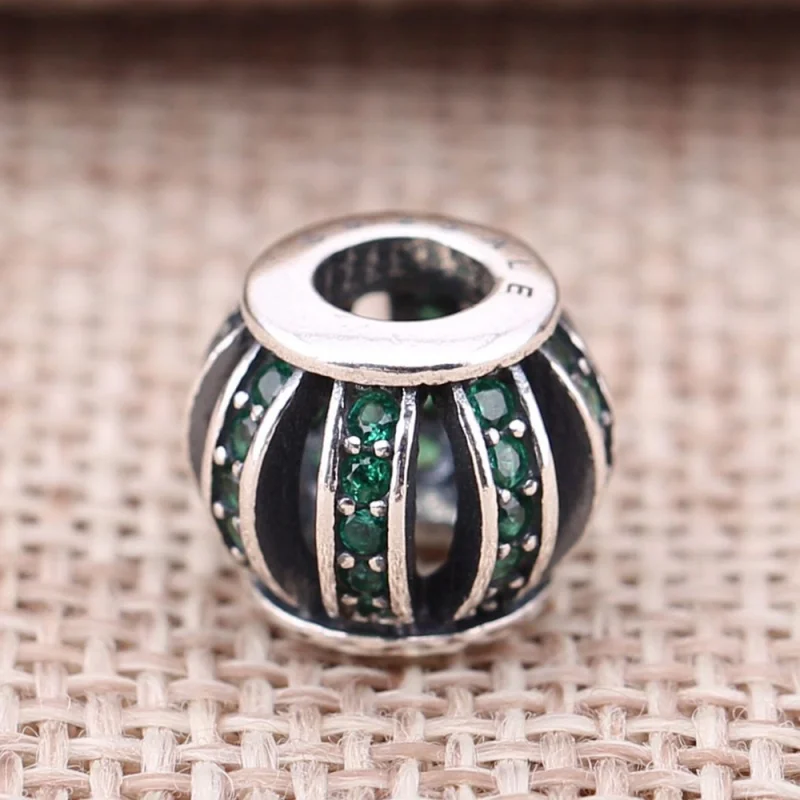 (imagem para) Charm PANDORA de Prata Vazado Pavê Rosa - 791115CZS - Visualizar 3